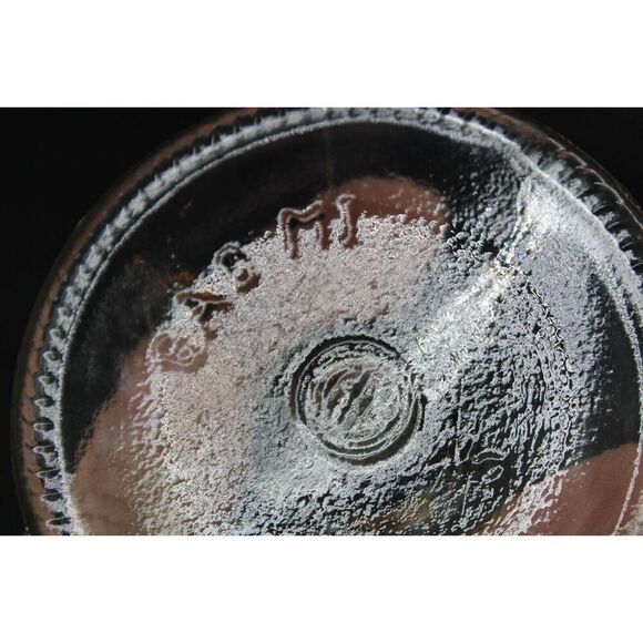 VIDRIOS San Miguel 2 Candlesticks Vases Clear Green Tined Recycled Glass 8.75" - Picture 6 of 6